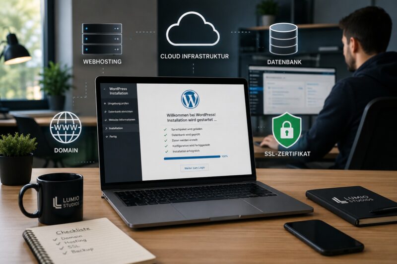 WordPress installieren: Die komplette Schritt-für-Schritt-Anleitung