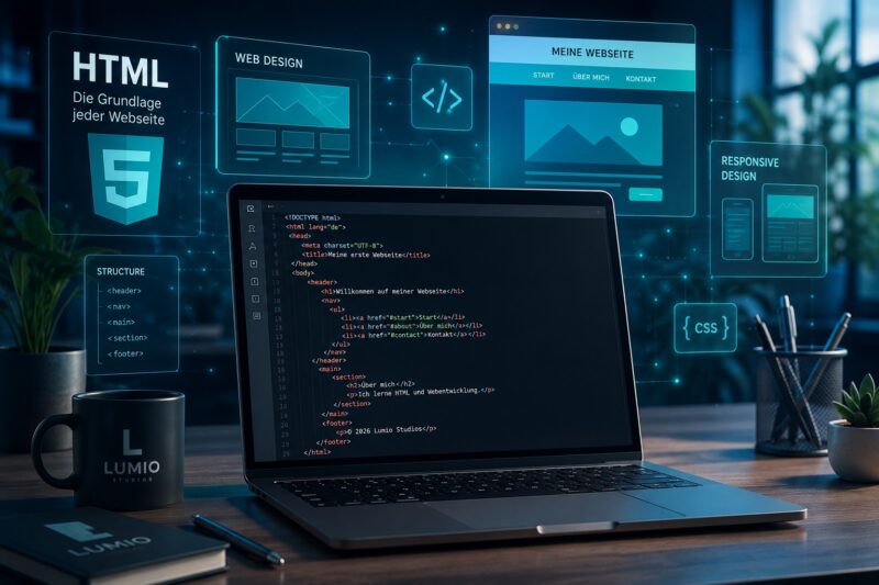 HTML lernen für Anfänger: Dein erster Einstieg in die Webentwicklung