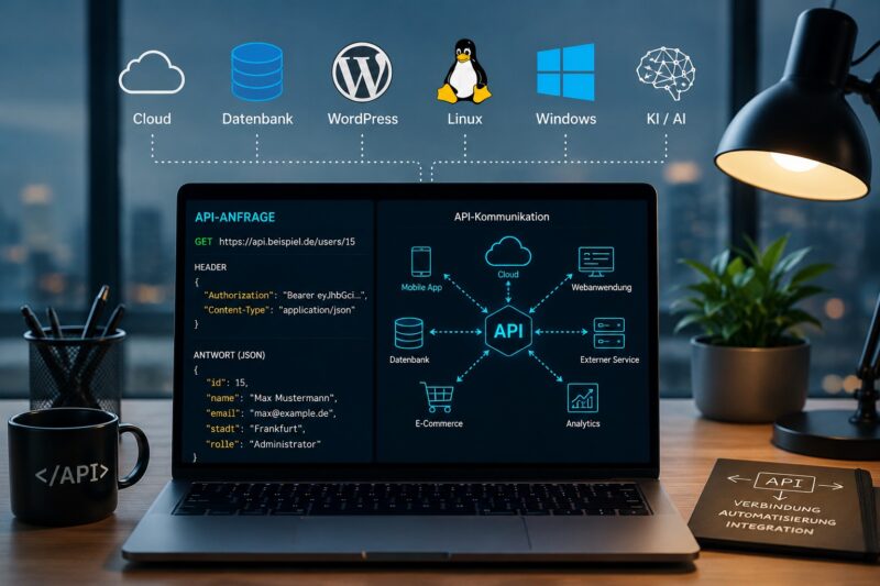 Was ist ein API? Einfach erklärt mit Praxisbeispielen