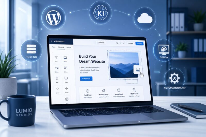 Website erstellen ohne Programmieren: Die besten No-Code-Tools 2026