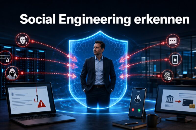 Social Engineering: Wenn Menschen statt Systeme angegriffen werden