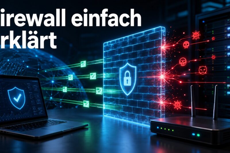 Firewall einfach erklärt: Funktion, Arten und richtiger Schutz