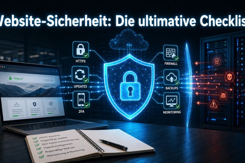 Website-Sicherheit: Die ultimative Checkliste für 2026