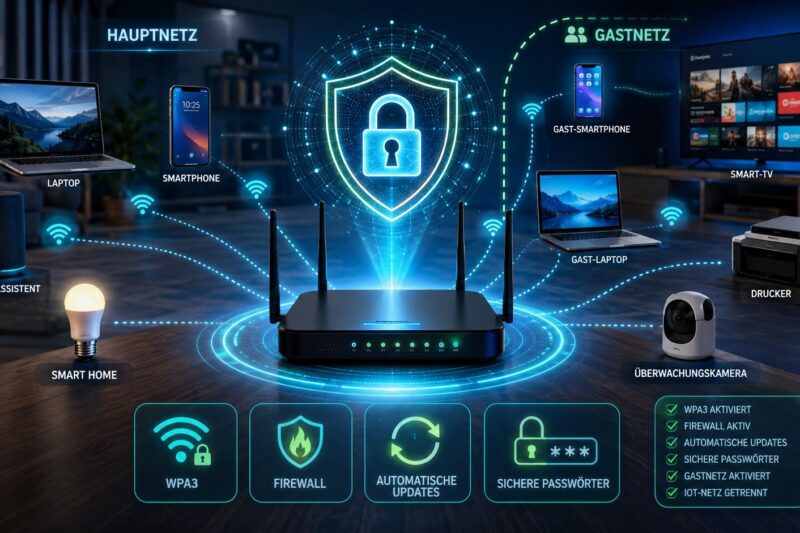 WLAN absichern: So schützt du dein Heimnetzwerk 2026