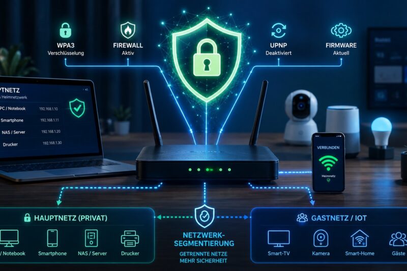 Router sicher konfigurieren – Schritt-für-Schritt-Anleitung 2026