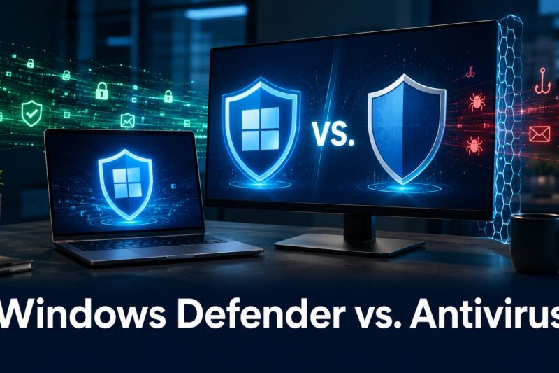 Windows Defender vs. Antivirus: Was reicht 2026 wirklich?