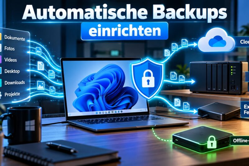 Warum automatische Backups wichtig sind