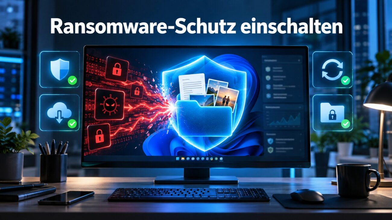 Windows 11 Ransomware-Schutz mit überwachtem Ordnerzugriff schützt Dokumente vor Verschlüsselung