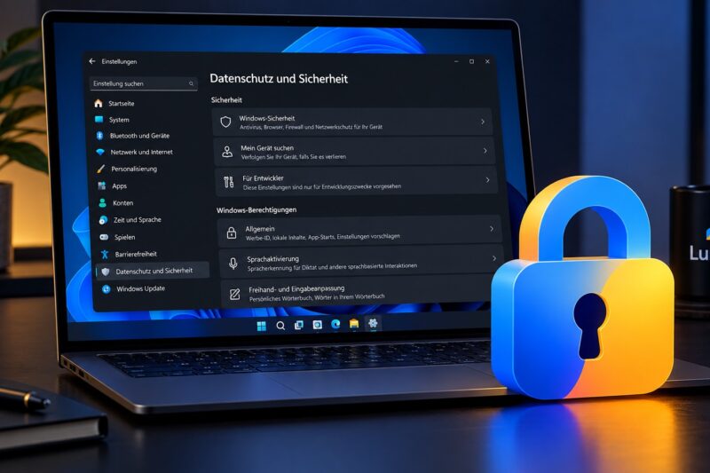 Windows 11 Datenschutz – Blogartikel Lumio Studios