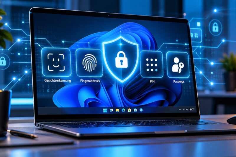 Windows Hello, PIN und Passkeys verständlich erklärt – Sicher anmelden ohne Passwort