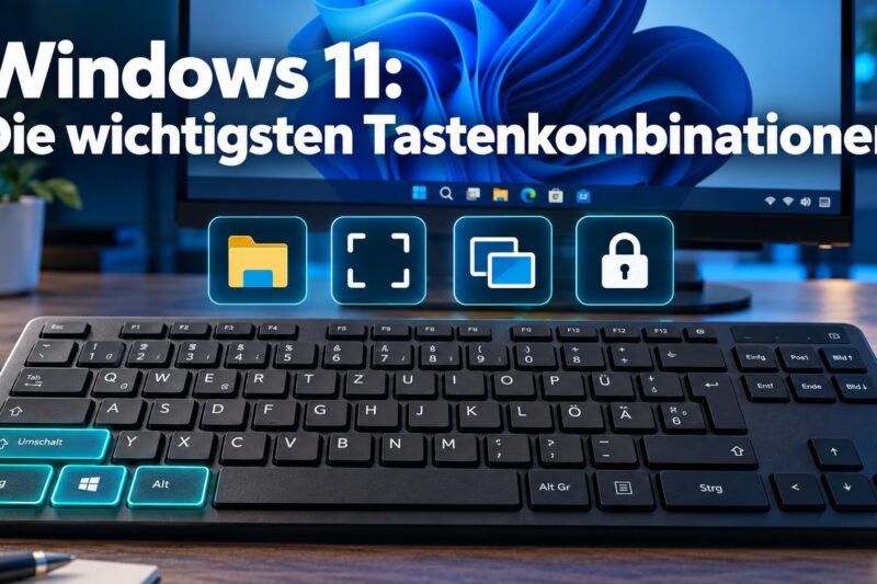 Windows-11-Tastenkombinationen: Die wichtigsten Shortcuts für deinen Alltag